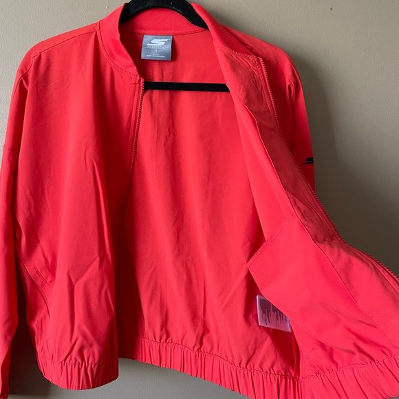 Skechers Explore Bomber Jacket in Red - Picture 4 of 12